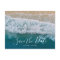 Elegant Beach Blue Ocean Save the Date