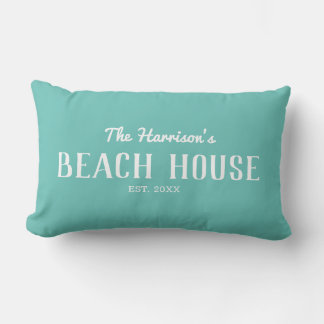 Elegant  Beach House  Lumbar Pillow