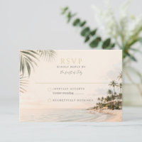 Elegant Beach Resort Destination Wedding