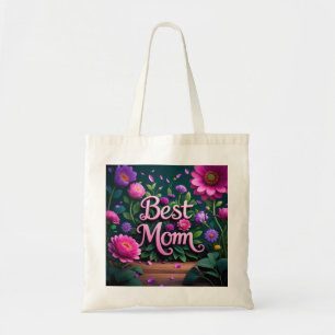 Elegant Beautiful Best Mum Flowers Tote Bag