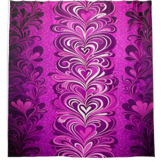 Elegant beautiful Pink Shower Curtain