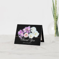 Elegant Beautiful Roses and Crocuses Thank You