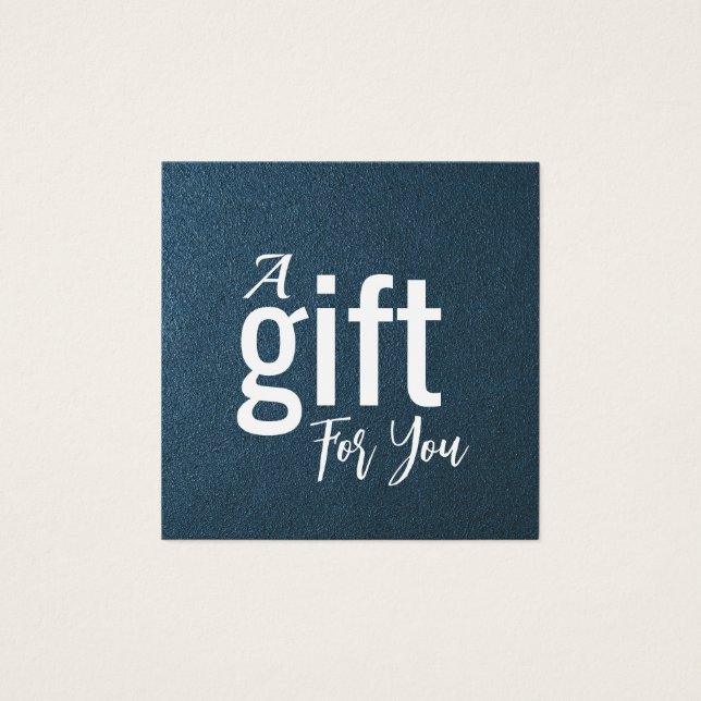 Elegant Beauty Salon Gift Certificate Card –Simple (Front)