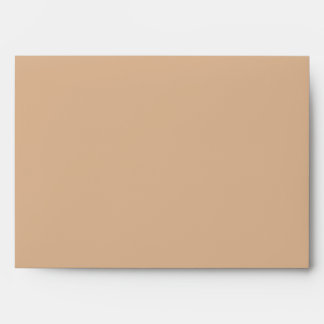 Elegant Beige Graduation Envelope Return Address