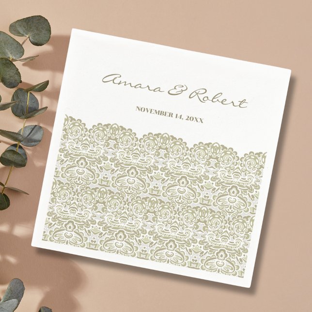 Elegant Beige lace Napkin (Creator Uploaded)