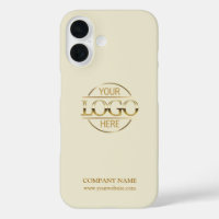 Elegant Beige Promotional Company Business Logo