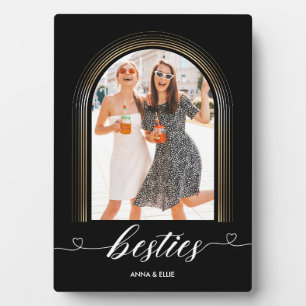 Elegant Besties Photo Keepsake Modern Gold Frame