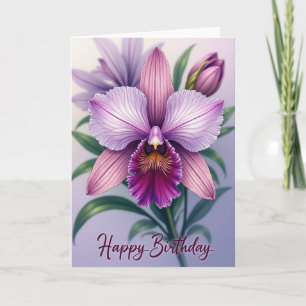 Elegant Birthday Floral Bloom Card