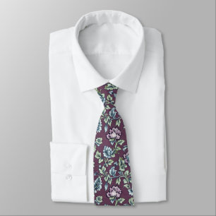 Elegant Birthday Gifts For Husband Vintage Flower Tie