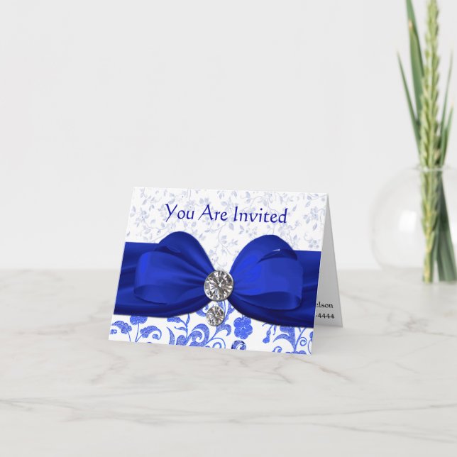 Elegant Birthday Invitation (Front)