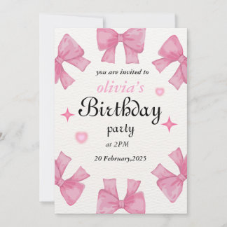 Elegant Birthday Invitation – Make Your Celebratio