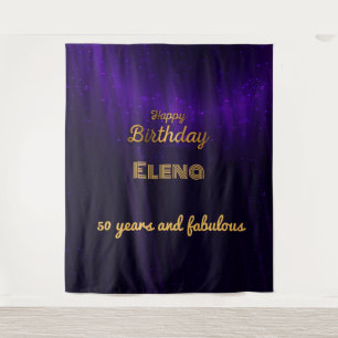 Elegant Birthday  Tapestry