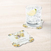 Elegant Birthday Tea Vintage Party Lemon 