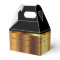 Elegant Black and Gold Favour Box