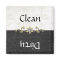 Elegant Black and White Damask Dishwasher Magnet