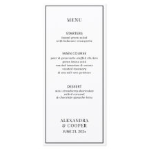 Elegant Black and White