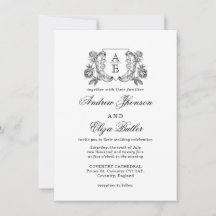 Elegant Black and White Peony Floral Wedding 