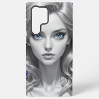 Elegant Black and White Portrait