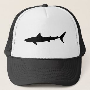 Elegant Black And White shark fish  Trucker Hat