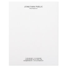 Elegant Black And White Simple Template Modern