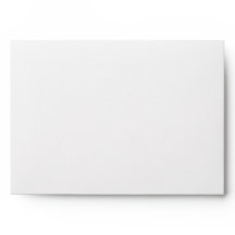 Elegant black and white striped formal envelope