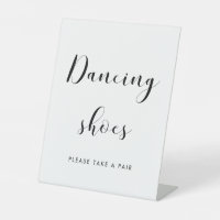 Elegant Black and White Wedding Dancing shoes