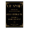 Elegant Black Art Deco Gatsby Hashtag Sign