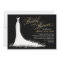 Elegant Black Champagne Wedding Gown Bridal Shower