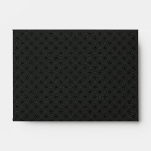 Elegant Black Envelope - a6