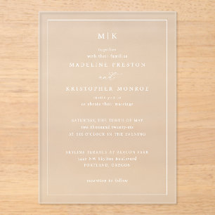 Elegant Black Formal Invitations