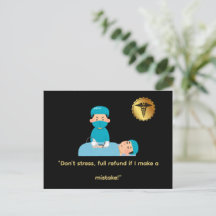 Elegant Black Gold Caduceus Medical Surgery Emblem