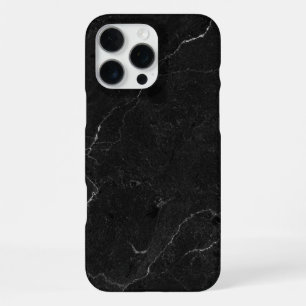 Elegant Black & Gold Marble iPhone 16 Pro Max Case