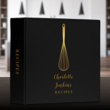 Elegant Black Gold Whisk Recipe Script