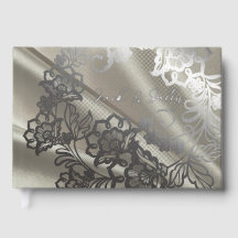 Elegant Black Lace Wedding