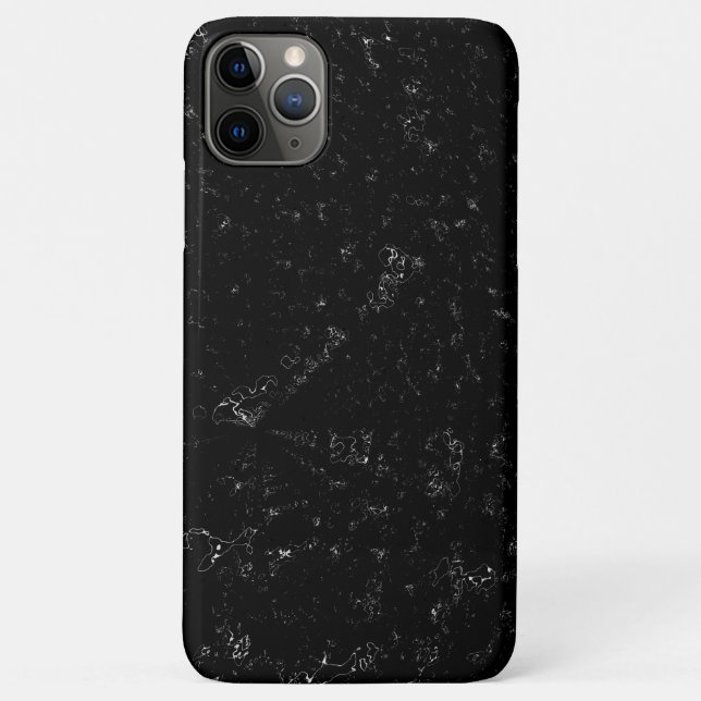 Elegant Black  Marble Case-Mate iPhone Case (Back)