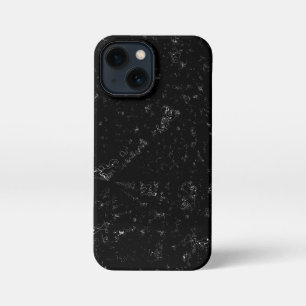 Elegant Black Marble iPhone 13 Mini Case