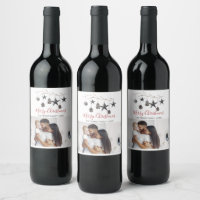 Elegant black minimal Christmas photo