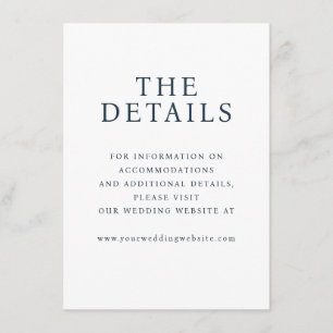 Elegant Black Minimalist Enclosure Card
