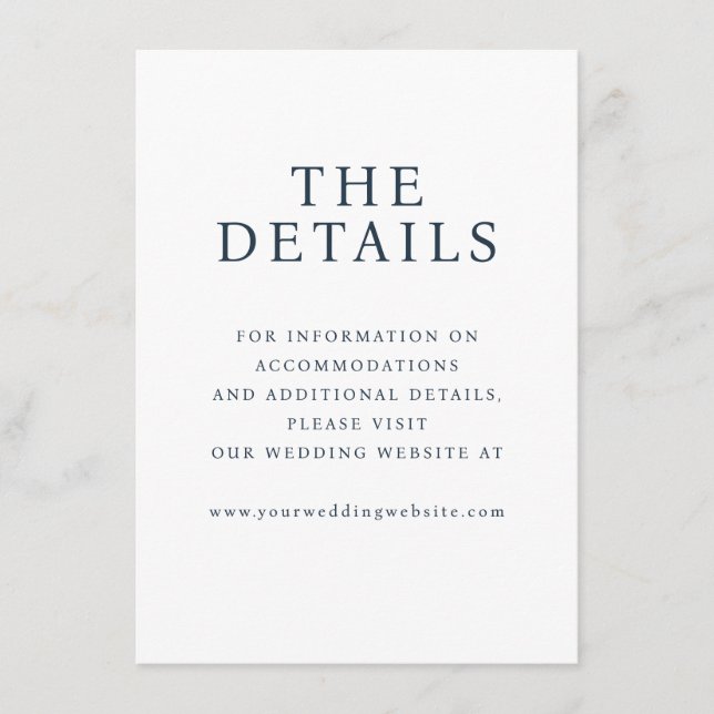 Elegant Black Minimalist Enclosure Card (Front)