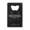 Elegant Black Personalised Groomsmen