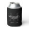 Elegant Black Personalised Groomsmen