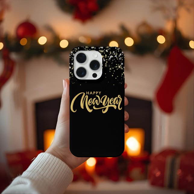 Elegant Black Phone Case for iPhone15Pro (Creator Uploaded)