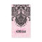 Elegant Black & Pink Floral Damasks