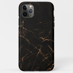 Elegant Black Stone Marble Pattern Case-Mate iPhone Case