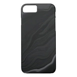 Elegant Black Stone Marble Pattern Case-Mate iPhone Case