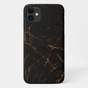 Elegant Black Stone Marble Pattern Case-Mate iPhone Case