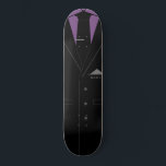 Elegant Black Suit - Add Your Name Skateboard<br><div class="desc">Elegant Black Suit - Add Your Name</div>