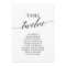 Elegant Black Table Number 12 Seating Chart