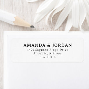 Elegant Black Typographic