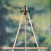 Elegant Black White Chandelier Monogram Wedding
